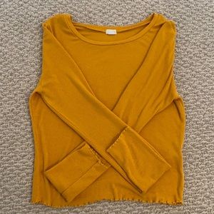 Mustard Yellow Garage Long Sleeve